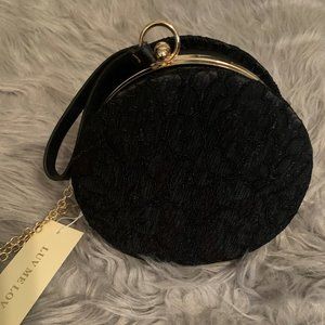 New Black Lace Wristlet